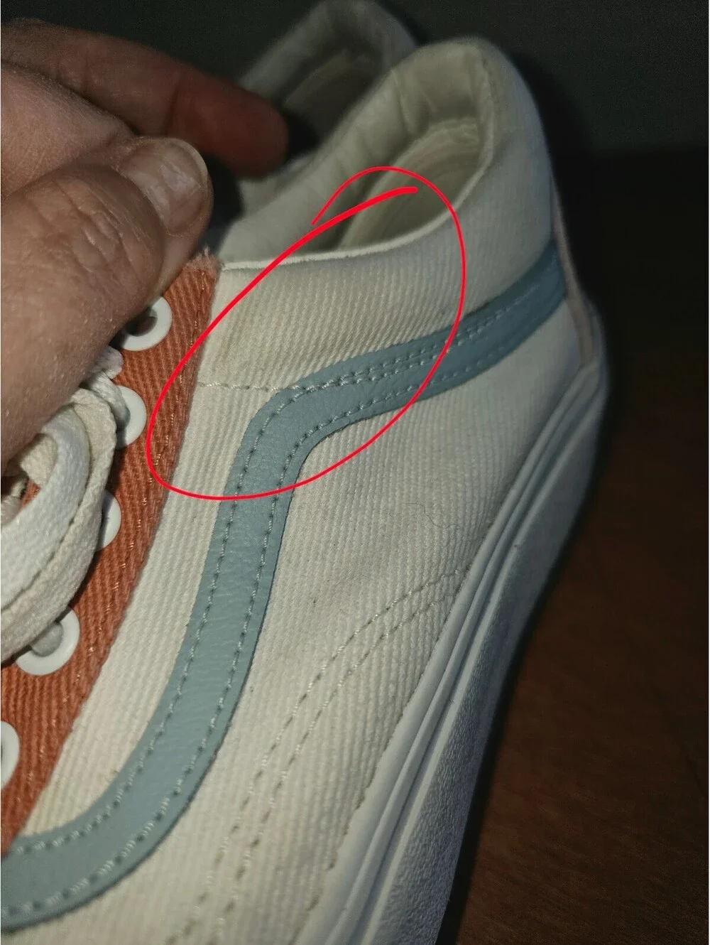 Details not Vans platform sneakers men's size 6 women's size 7 and 1/2